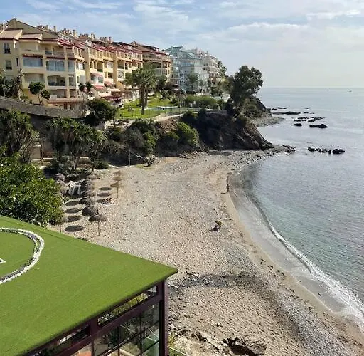 With Beautiful Sea View Apartment Benalmadena